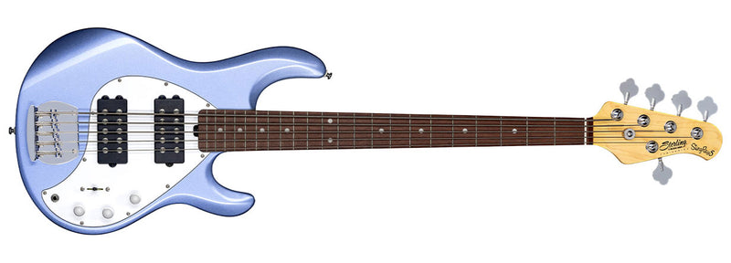 เบสไฟฟ้า STERLING STINGRAY RAY5 HH Lake Blue Metallic