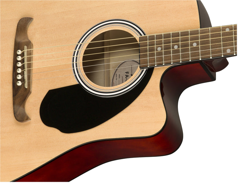 กีต้าร์โปร่ง FENDER FA-125CE DREADNOUGHT Natural