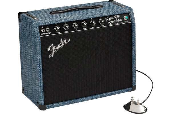 แอมป์กีต้าร์ไฟฟ้า FENDER 2020 LIMITED EDITION PRINCETON REVERB CHILEWICH DENIM