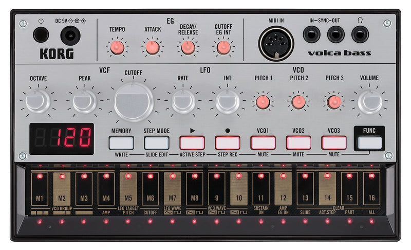 ซินธิไซเซอร์ Korg Volca Bass