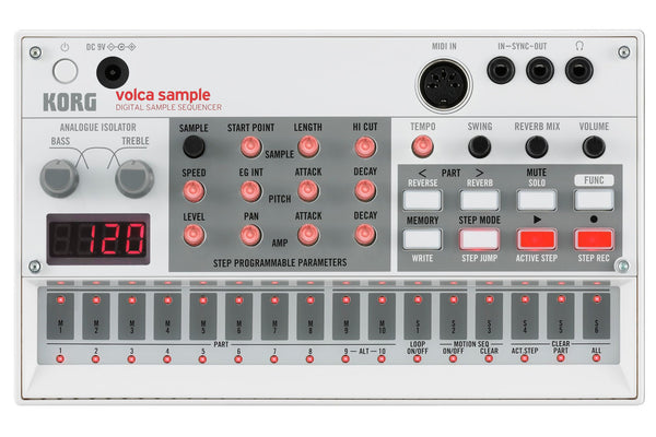 ซินธิไซเซอร์ Korg Volca Sample