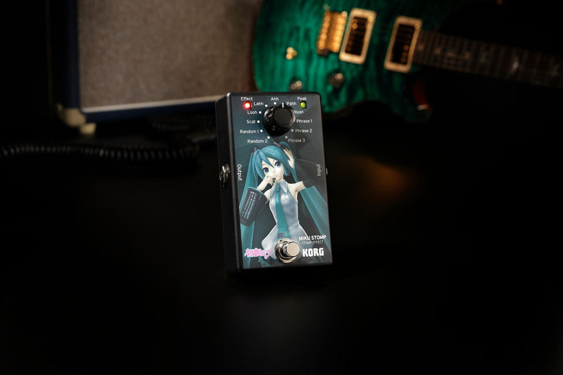 hatsune miku pedal เอฟเฟคกีต้าร์ไฟฟ้า Korg Miku Stomp – เบ๊ เงียบ เส็ง