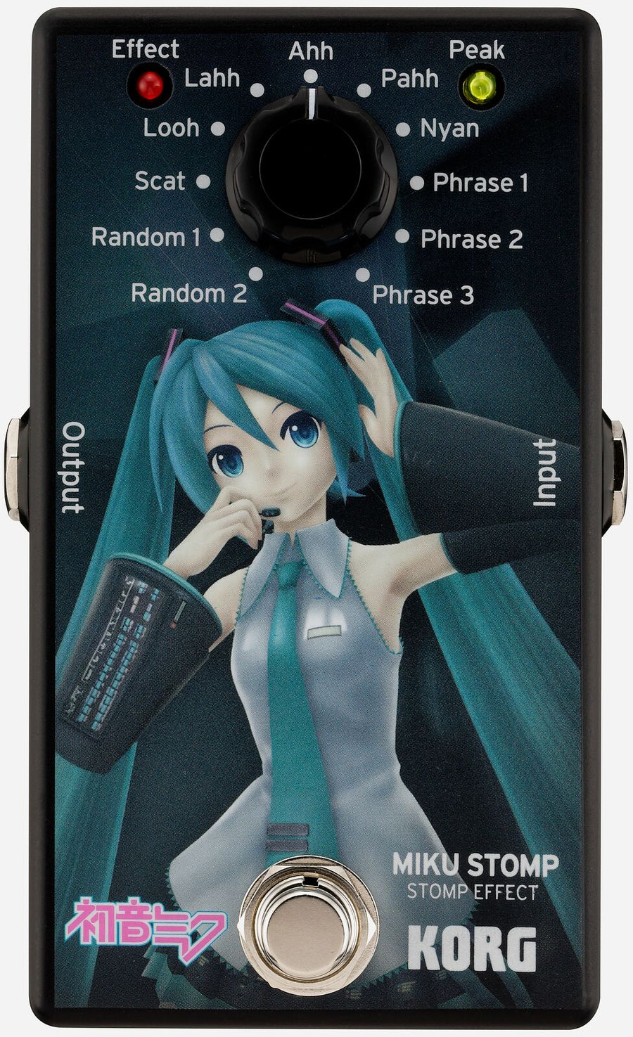 เอฟเฟคกีต้าร์ไฟฟ้า Korg Miku Stomp – เบ๊ เงียบ เส็ง