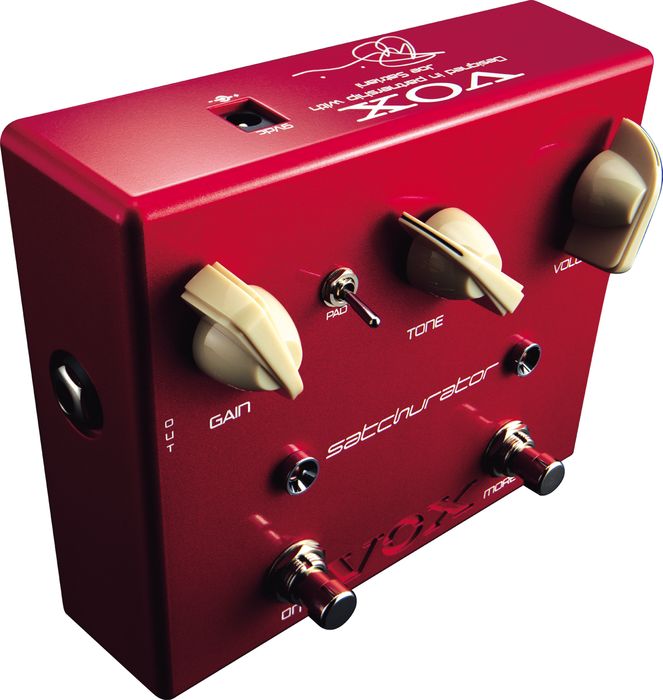 เอฟเฟคกีต้าร์ไฟฟ้า Vox Joe Satriani Satchurator distortion pedal