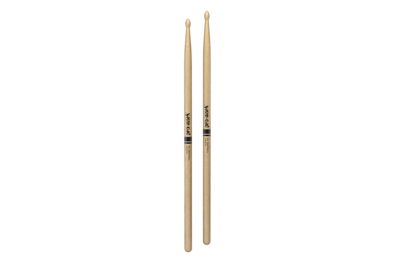 ProMark TX5AW Classic Forward 5A Hickory Drumstick, Oval Wood Tip