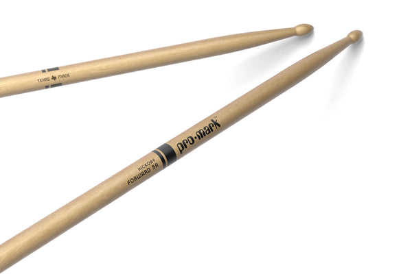 ProMark TX5AW Classic Forward 5A Hickory Drumstick, Oval Wood Tip