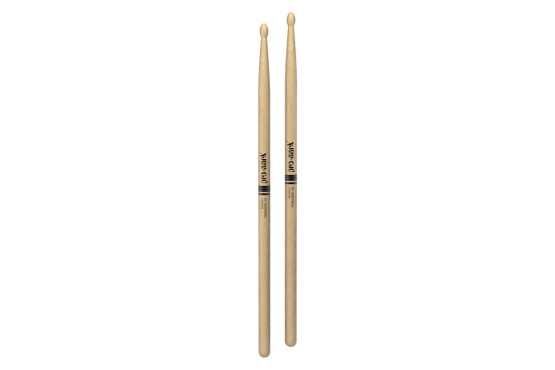 ProMark TX5BW Classic Forward 5B Hickory Drumstick, Oval Wood Tip
